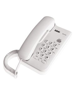 Телефон проводной BBK BKT 74 белый BKT 74 белый Bbk