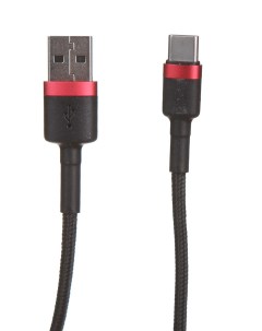Аксессуар Cafule USB USB Type C 3A 1m Red Black CATKLF B91 Baseus