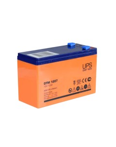 Аккумулятор для ИБП DTM 1207 12V 7Ah Delta battery