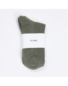 Зелёные длинные носки Fligel