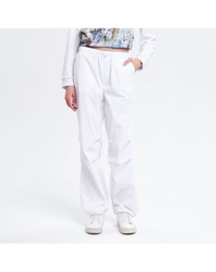 Белые брюки со складками Figura