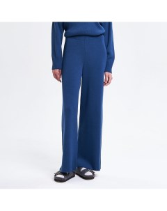 Синие трикотажные брюки Figura