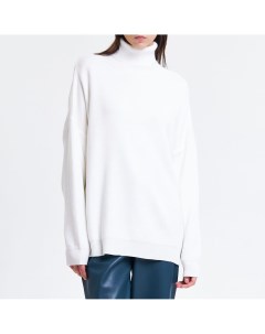 Белый тонкий свитер Mollis