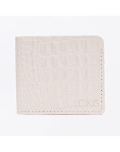 Молочный кошелёк из кожи Lokis
