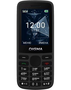 Телефон Linx A250 128Mb черный Digma