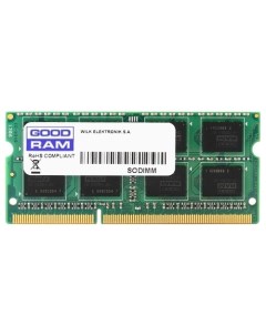 Память DDR3L SODIMM 2Gb 1600MHz CL11 1 35V GR1600S3V64L11 2G Goodram