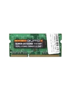 Память DDR3 SODIMM 4Gb 1333MHz CL9 1 5 В QUM3S 4G1333K9 Qumo