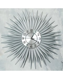 Часы настенные серия Ажур Валлита плавный ход d 70 см циферблат 22 см Nobrand