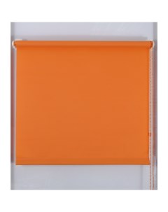 Рулонная штора Простая MJ 130х160 см цвет оранжевый Magellan