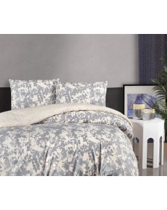 Комплект постельного белья ранфорс серый 1 5 спальный Do&co