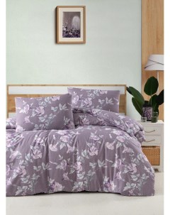 Комплект постельного белья ранфорс фиолетовый 1 5 спальное Do&co