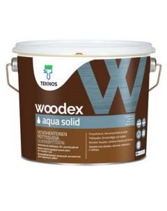 Антисептик Teknos Woodex Aqua Solid кроющий РМ1 2 7л Nobrand