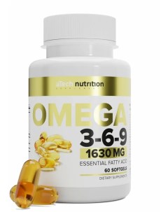 Омега 3 6 9 капсулы 1630 мг 60 шт Atech nutrition