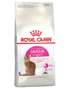Сухой корм для кошек Savour Sensation для привередливых 4шт по 0 4кг Royal canin