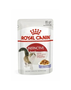 Влажный корм для кошек Instinctive домашняя птица в желе 12шт по 85г Royal canin