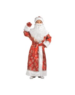Костюм карнавальный детский Дед Мороз размер Batik