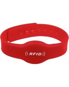 Браслет ID Wristbands красный бесконтактная метка формата EM Marine Zkteco