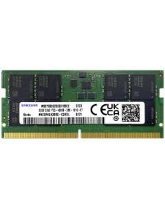Модуль памяти SODIMM DDR5 32GB M425R4GA3BB0 CQK PC5 38400 4800MHz CL40 1 1V Samsung