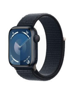 Смарт часы Apple Watch Series 9 41mm Midnight Aluminum Case with Midnight Sport Loop MR8Y3 Watch Ser