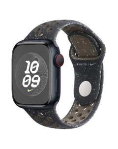 Смарт часы Apple Watch Series 9 Nike 41mm Midnight Aluminum Case with Sky Nike Sport Band размер S M