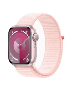 Смарт часы Apple Watch Series 9 41mm Pink Aluminum Case with Pink Sport Loop MR953 Watch Series 9 41