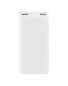 Внешний аккумулятор Xiaomi Mi Power Bank 3 20000mAh White Mi Power Bank 3 20000mAh White