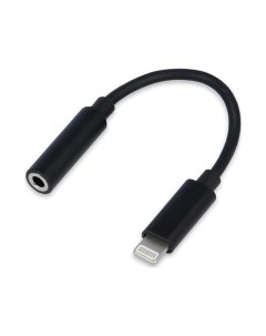 Аксессуар Cablexpert Lightning Jack3 5 F Black CCA LM3 5F 01 Gembird