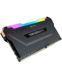 Модуль памяти Vengeance RGB Pro DDR4 DIMM 3200MHz PC4 25600 CL16 16Gb CM4X16GC3200C16W2E Corsair