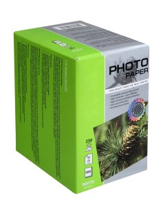 Фотобумага 10x15 230g m2 матовая 500 листов CS MA6230500 Cactus