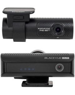 Видеорегистратор DR770X 2CH DMS черный 2 1Mpix 1080x1920 1080p 139гр GPS карта в комплекте 64Gb Sigm Blackvue