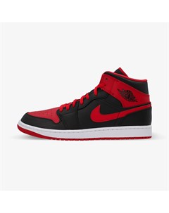 Кеды Jordan 1 Mid Черный Nike