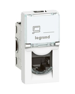 Компьютерная одинарная розетка Legrand