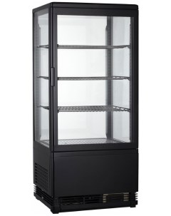 Холодильная витрина VA RT 78B 162922 черный Viatto