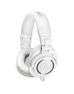 Полноразмерные проводные наушники ATH M50X white Audio-technica