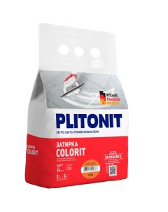 Затирка цементная Colorit 7577C охра 2 кг Plitonit