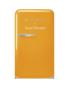 Холодильник FAB10RDYVC5 Veuve Clicquot оранжевый Smeg