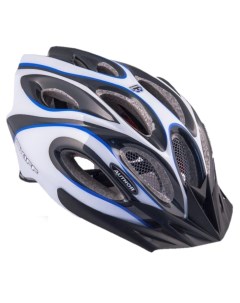 Шлем велосипедный 8 9001263 Skiff 143 Blu 14отв INMOLD сине бело черный 52 58см Author