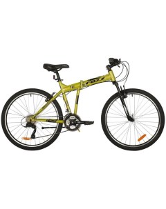 Велосипед Zing 2021 горный складной кол 26 зеленый 26SHV ZINGH1 18GN1 Foxx