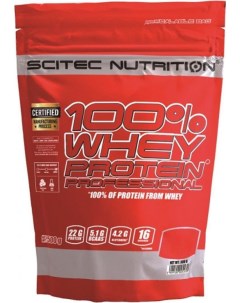 Протеин Whey Protein Professional 500 г Имбирный пряник Scitec nutrition
