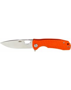 Нож Flipper D2 L с оранжевой рукоятью HB1044 Honey badger