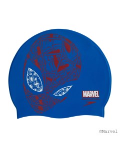 Шапочка для плавания Marvel Junior Slogan Cap голубой Speedo