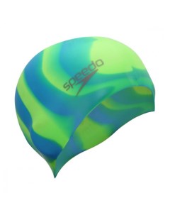 Шапочка для плавания Multi Colour Silicon Cap зеленый Speedo