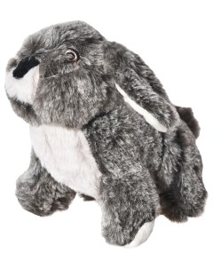 Игрушка для собак Bunny с пищалкой 20x18 см серый Foxie