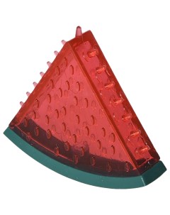 Игрушка для собак Watermelon для чистки зубов красный 9x10 см Foxie