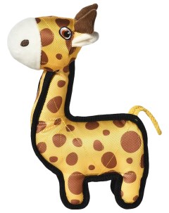 Игрушка для собак Giraffe с пищалкой желтый 26x15x5 см Foxie