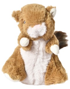 Игрушка для собак Chipmunk с пищалкой 23x18 см коричневый Foxie
