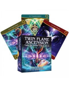 Карты Таро Twin Flame Ascension take me Home Oracle deck US Games U.s. games systems