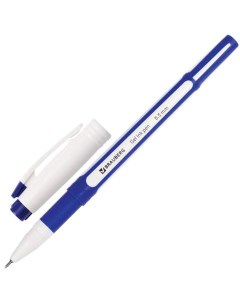 Ручка гелевая Contact 141184 синяя 0 35 мм 12 штук Brauberg