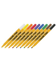 Набор маркеров для декорирования Decor Pen 15мм 9 цветов 9шт 5 уп Centropen