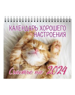 Календарь настольный перекидной Календарь хорошего настроения на 2024 год Свежий ветер